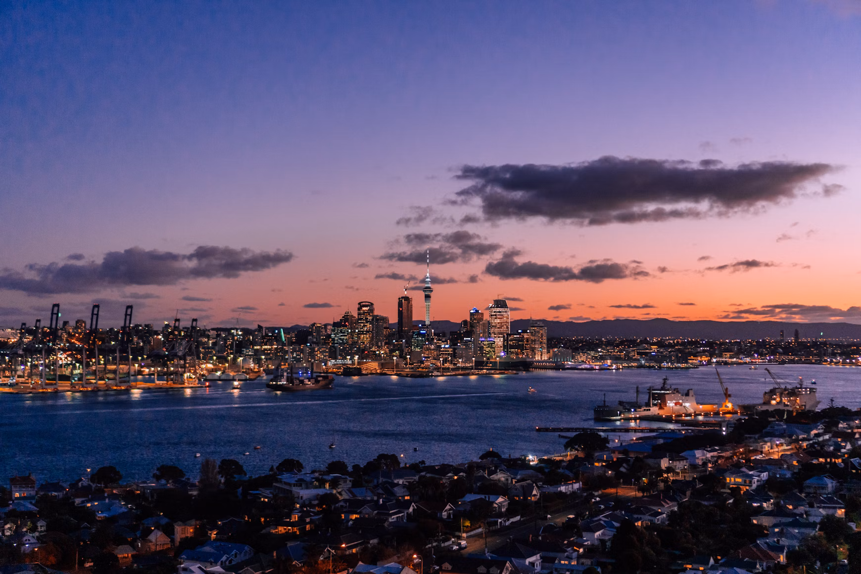Scenic view of Auckland 5