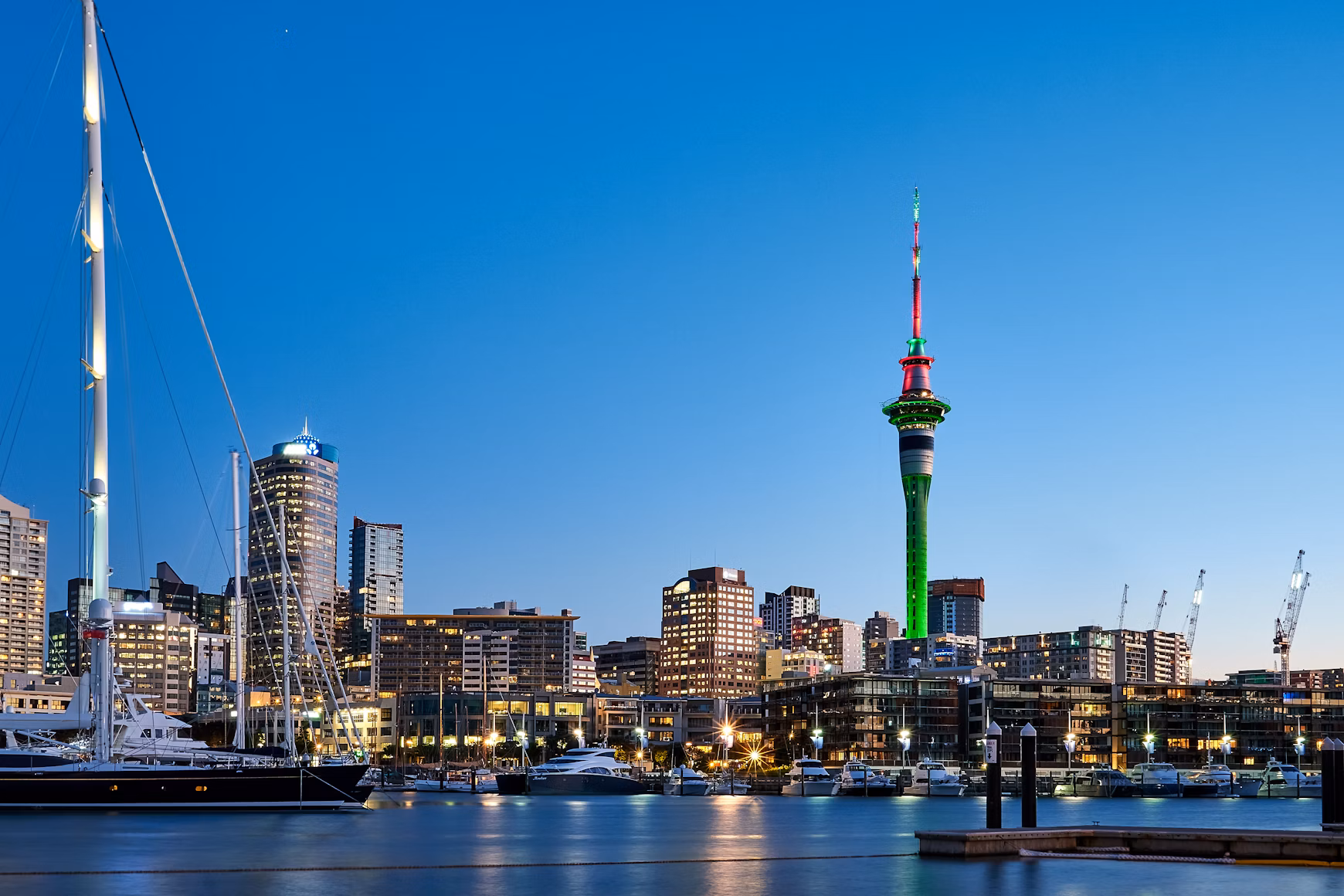 Scenic view of Auckland 2
